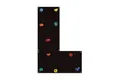 Gartenpirat Kletterwand Outdoor Kletterwand mit bunten Klettersteinen und Montagematerial, (2-St)