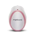 AngelSounds - JPD-100S(mini) Solo - Ultraschall Fetal-Doppler - Cremeweiß-Pink