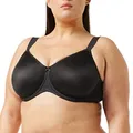 Triumph Essential Minimizer W X BH, Schwarz, reduziert das Brustvolumen optisch um eine Cup-Größe, Schwarz (BLACK (04) 04), 95E