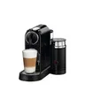 De Longhi Nespresso CitiZ Kaffeemaschine mit Milchaufschäumer 19 bar Schwarz (0132191324)