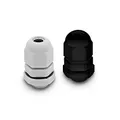 ARLI Kabelverschraubungen IP68 Set M12 x 1,5mm 10 x grau 10 schwarz Verschraubung metrisch Gegenmutter 4-6 mm Kabel wasserdicht Kunststoff wasserdichte Stecker-M 12 x 1,5 mm (20 Stück)