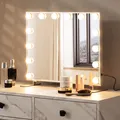 Hollywood Spiegel mit Beleuchtung Schminkspiegel Make-up-Spiegel Kosmetikspiegel