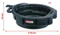 Auffangwanne 17 Liter, Ø 445 mm - KS Tools 150.9360