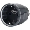 Shelly Plug PM Gen3 Black Shelly Funk-Steckdose Wi-Fi, Bluetooth