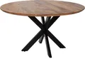 Tisch Avola Mango rund 110 cm Esstisch Küchentisch Diningtisch