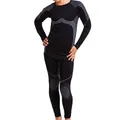 Kinder Thermo Unterwäsche Set  Seamless  Grau 134140