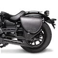Satteltasche Indiana 10L für Indian Scout/Bobber schwarz Links