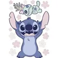 Komar Deko-Sticker Disney Lilo and Stitch Lifesize 50 cm x 70 cm