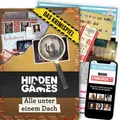 Hidden Games Tatort - Alle unter einem Dach - Deutsch - Realistisches Krimispiel, spannendes Detektivspiel, Escape Room Spiel