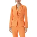 Comma Jackenblazer mit Pattentaschen und mit Stretch orange 34