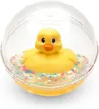 Fisher-Price 75676 - Water Mates Entchenball, Lustige Ente in Kugel mit Konfetti