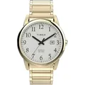 Timex Easy Reader Herren Quarzuhr TW2W52000 Gold - Weiß/Weiß