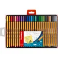 25 STABILO point 88 Fineliner farbsortiert 0,4 mm