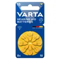 Varta Hörgerätebatterie 10 8 Stück (8 Stk., PR70, 105 mAh) (24610 101 418)