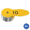 4x Batterie Varta 24610 101 418 Hörgerät 10 Gelb