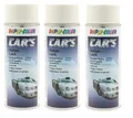 Weiß glanzSpray 3x 400ml DUPLI-COLOR Cars Lackspray Sprühlack Spraydosen