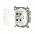 Theben 4941655 PJ 1 RF KNX 2-/4-fach Funk-Taster mit Jalousieaktor KNX