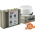 SELFSAT MWR 5550 mit Panorama Antenne weiß (4 x 5G/4G, 2 x WLAN, 1 x GPS, 1 m Kabel) - Weiß