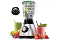 TurboTronic by Z-Line Standmixer BG5 Hochleistungsmixer 1,5L Glasbehälter, Smoothie Maker Juice Blender, 1200 W, 4 Edelstahlklingen Milchshaker Sauce Eiscreme Pulsfunktion Ice Crusher
