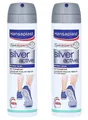 ✅Hansaplast Fußspray Fuß Deo Silver Active Antitranspirant 72h Schutz 2x 150 ml✅