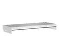 vidaXL Stufenmatte Gitterroststufe 60x24x7 cm Verzinkter Stahl, Rechteckig, Höhe: 7 mm
