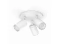 Philips Hue LED Deckenstrahler Philips Hue 3er LED Spot White & Color Ambiance, Inkl. Leuchtmittel, Dimmbar ohne Bewegungsmelder Smart Home-fähig