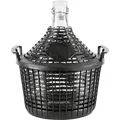 Schmitt Glasballon mit Kunststoffkorb (5 l) (1005)