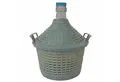 Steinzeug-Schmitt Vorratsglas Korbflasche 5 l Weinballon Gärtopf Glasflasche Gefäß für Apfelwein Ob, Glas
