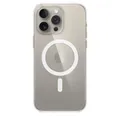 Cover für Apple iPhone 15 Pro Max Clear Case mit MagSafe (Transparent)