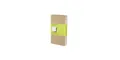MOLESKINE Notizbuch Moleskine Cahier A6, blanko, Kraft/Natur, 3er-Set