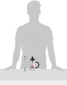 Bodum 1913-01 CAFFETTIERA Kaffeebereiter French Press Edelstahlfilter 0,35 Liter