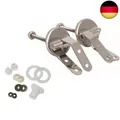 MSV WC Sitz Scharnier aus rostfreiem Edelstahl - Befestigung für WC Deckel