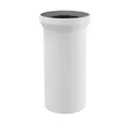 Aloni WC-Anschlussrohr 4090350, (1-tlg), WC-Anschluss Anschlussstutzen L 350 mm Abfluß weiß DN 90/110