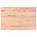 Schreibtischplatte Hellbraun 60x40x2 Cm Massivholz Eiche