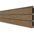 GroJa Einzelprofil Solid Rhombus 180 cm x 30 cm Teak Co-Extrudiert
