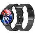SPC Smartee Duo Classic Reloj Smartwatch + Correa Extra - Schwarz