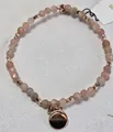 Fossil Damen Armband JFS00452040 – Roségold Bead & Mondstein  (F106  E1 +)