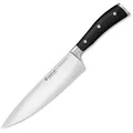 Wüsthof Kochmesser Classic Ikon 1040330120, Kunststoffgriff, Edelstahl (X50CrMoV15), Klingenlänge 20 cm
