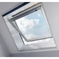 Avosdim - Insektenschutzrollo Plissee Für Dachfenster B 80 X H 160 Cm