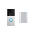 RING Battery Video Doorbell Plus + Chime (2nd Gen) Set