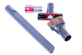 Hochwertiges Düsenset passend für Dyson V7 V8 V10 V11 - Fugendüse, Polsterdüse, Möbelpinsel mit echtem Rosshaar (Antistatisch)