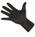 Einmalhandschuh Nitril 30 cm lang schwarz black extra stark 50 Stück Größe M