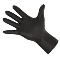 Kerbl Nitrilhandschuhe Long Black 300mm, 50 Stück, Größe M