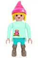 Lechuza Dekofigur Playmobil® Zwergin 65 cm  Gartenzwerg