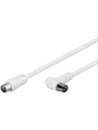 Pro Antenne Kabel Weiß 1x90° - 5m