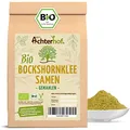 Bockshornklee gemahlen BIO (250g) | Bockshorn-Tee| Bockshornkleesamen Pulver | Ideal als Tee oder Gewürz | Fenugreek Seeds Powder Organic