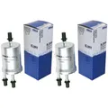 2x MAHLE / KNECHT Kraftstofffilter KL 156/3 Fuel Filter