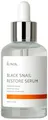 iUnik Gesichtsserum BLACK SNAIL RESTORE SERUM, erhöht die Hautelastizität, stärkt und nährt die Haut.