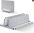 Laptop-Ständer, vertikal, aus Aluminium, verstellbar, für MacBook Pro/Air, i