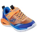 Skechers TRI-NAMICS 2.0 Sneaker Klettschuh mit Gummizug, Größenschablone zum Download blau|orange 34 EU